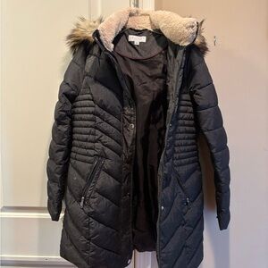 Laundry By Shelli Segal Black Puffer Jacket